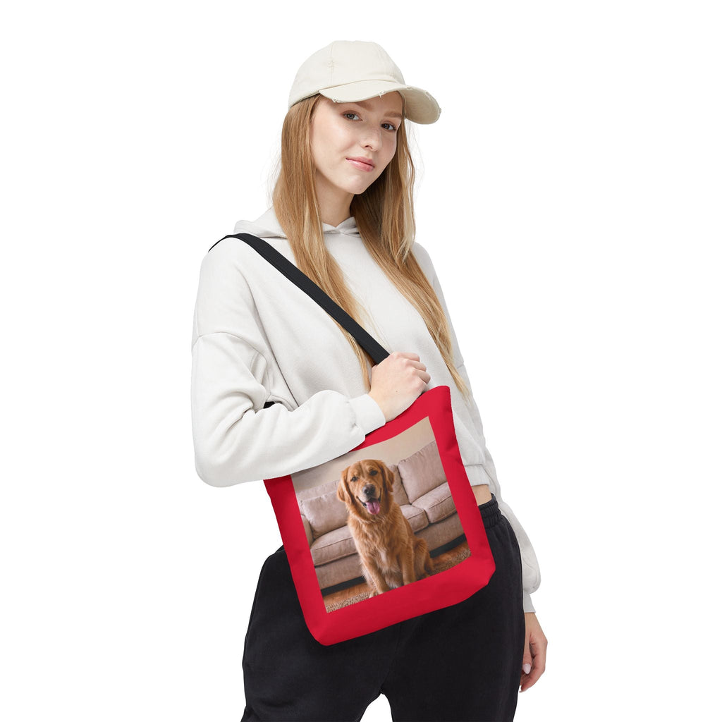 Custom Dog Photo Tote Bag