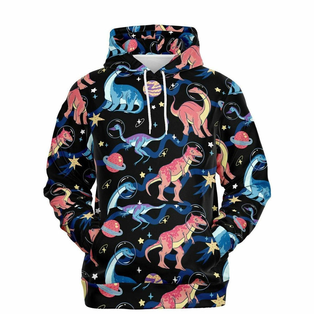 Dinosaurs In Space Unisex Hoodie