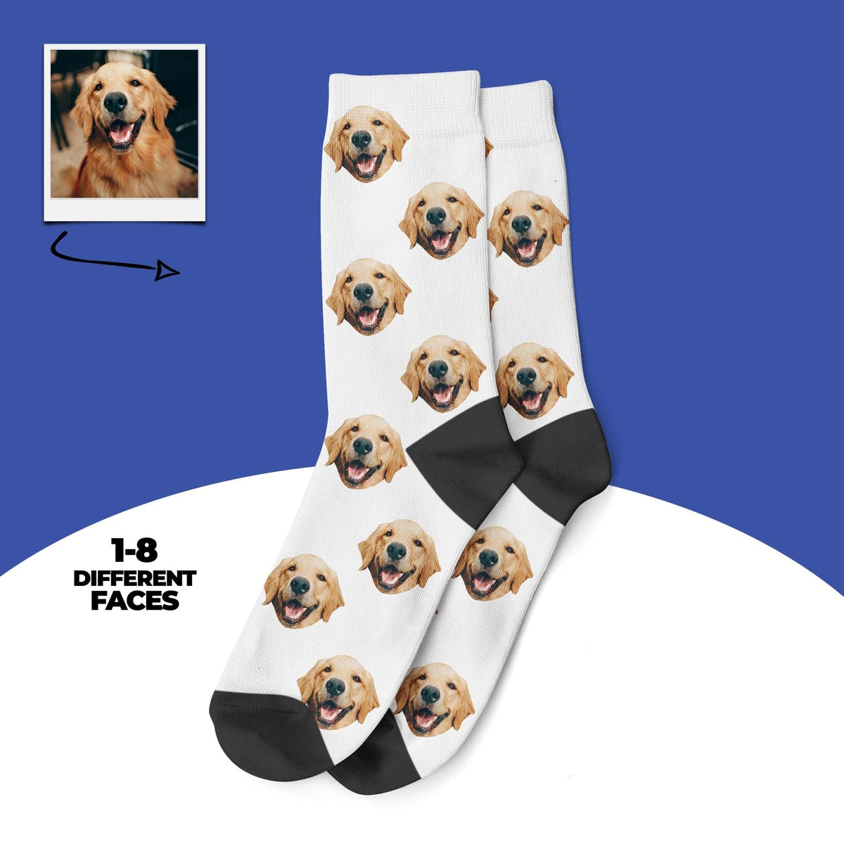 Dog Face Socks Main image