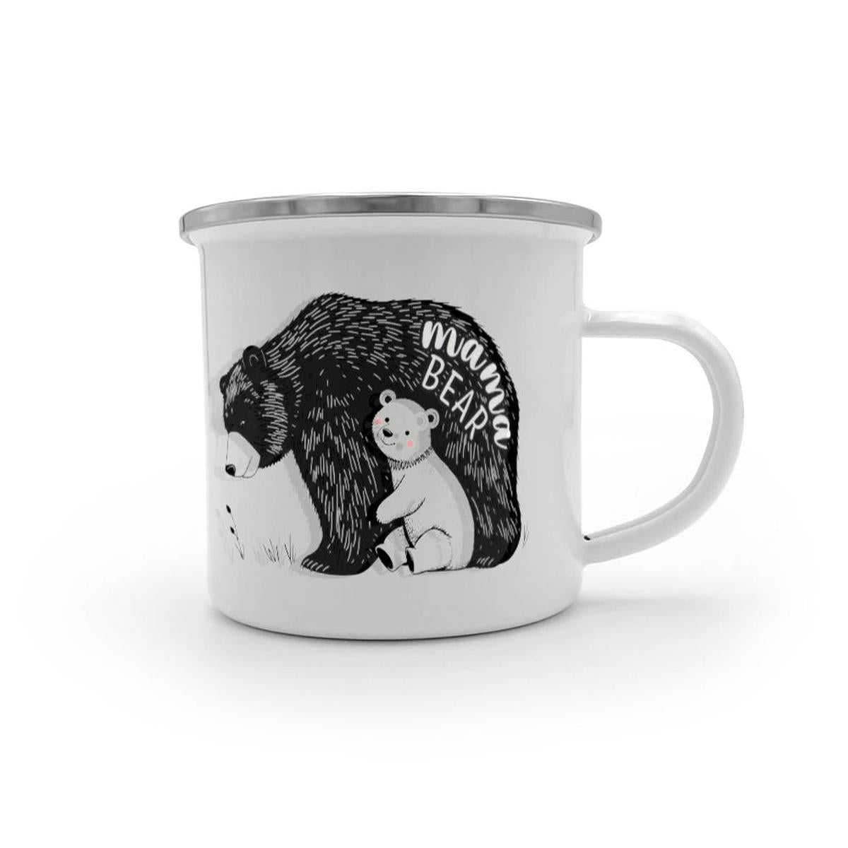 Enamel Camping Mug Mama Bear Main image