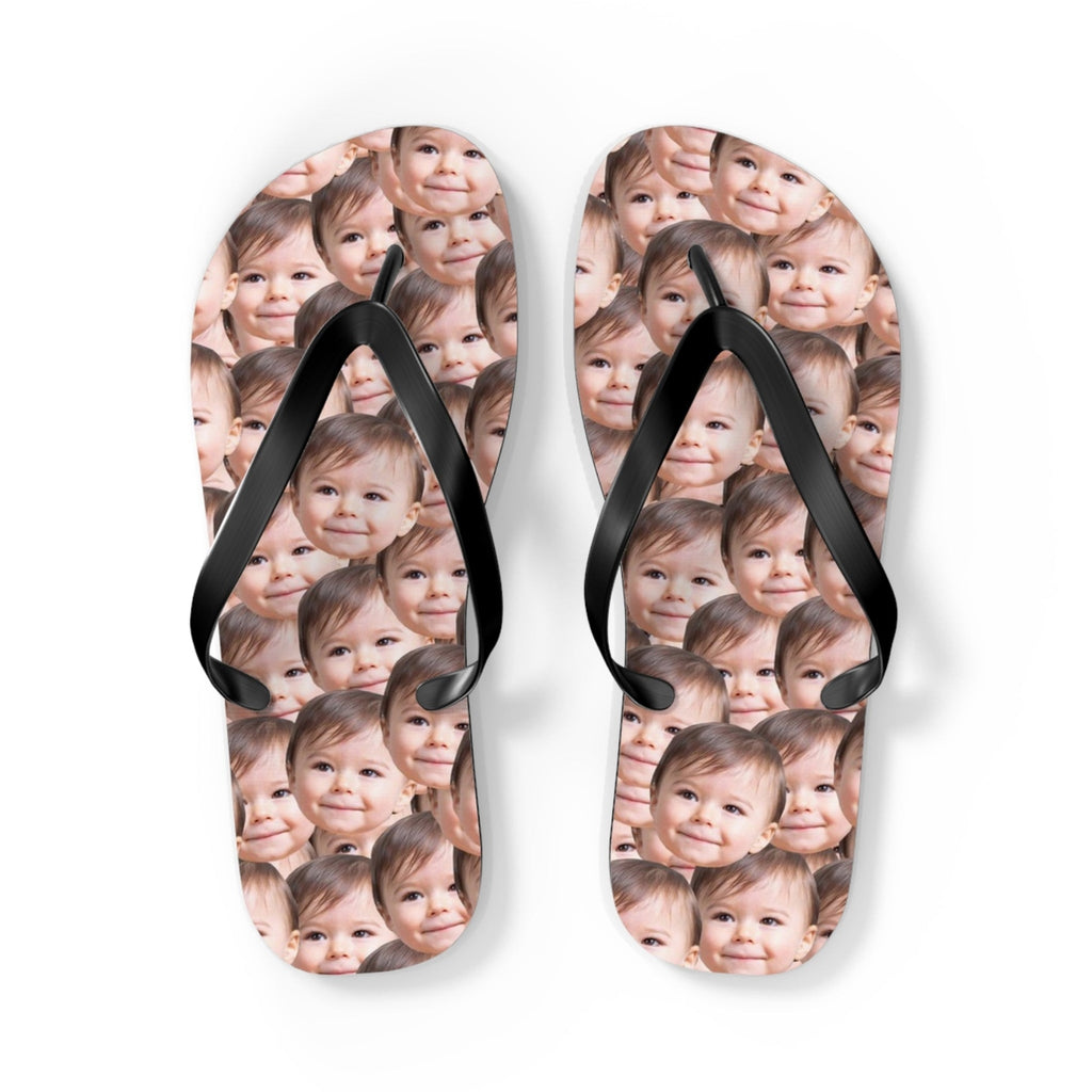 Custom Baby Faces Flip Flops