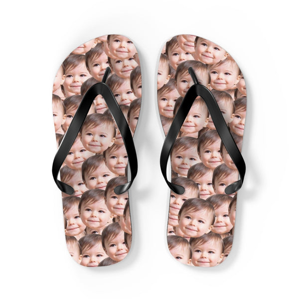 Custom Baby Faces Flip Flops