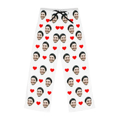 Hearts Face Pajama Custom Photo Pajama