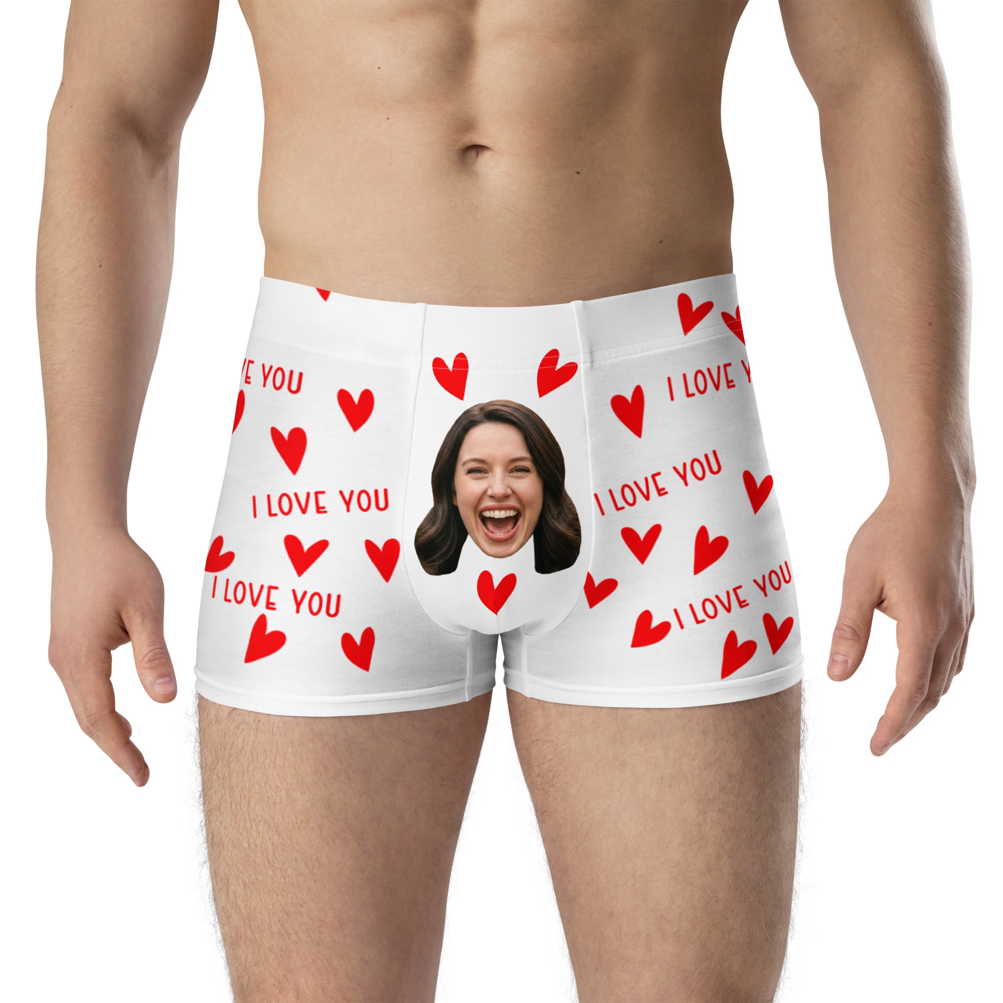I Love You Hearts Face Boxers Secondary image