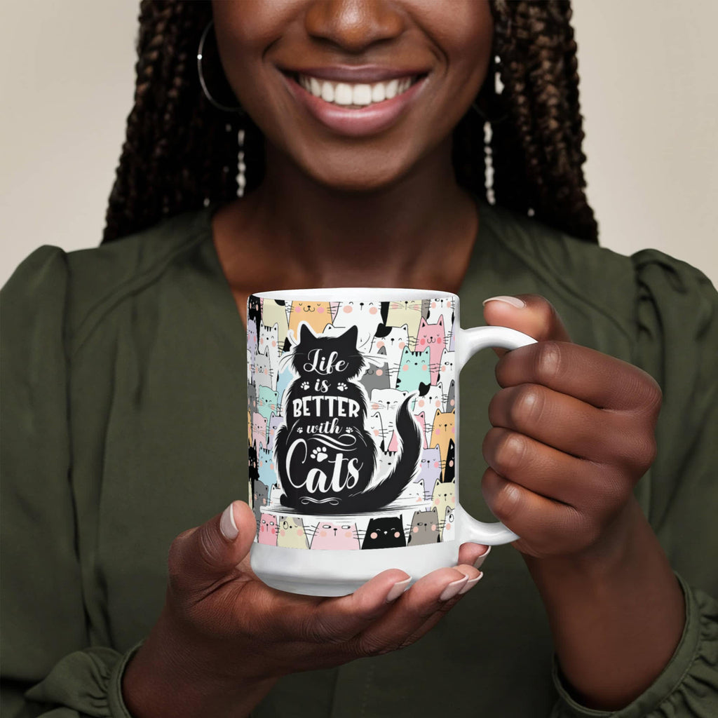 Life Is Better With Cats Mug