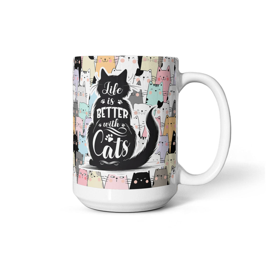 Life Is Better With Cats Mug