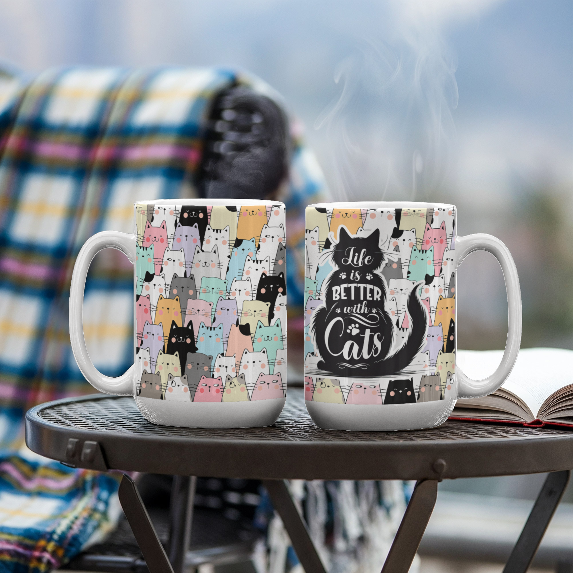 Life Is Better With Cats Mug