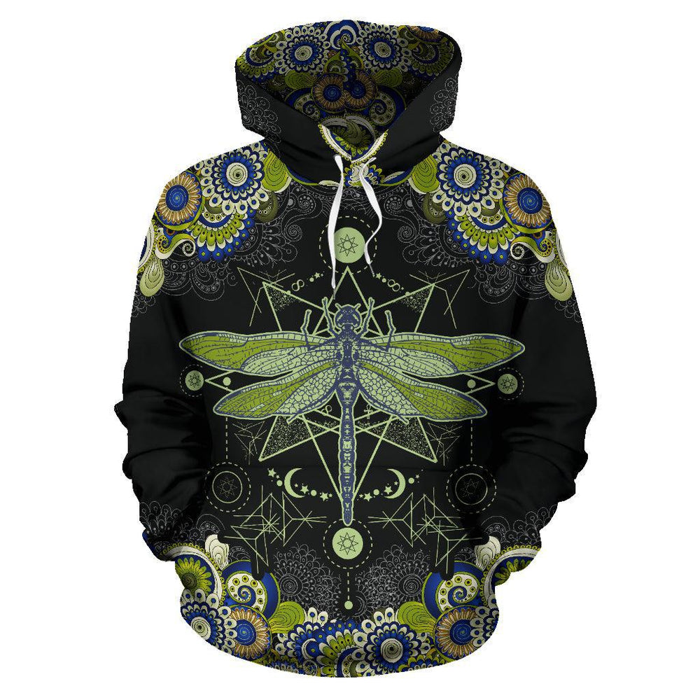 Mandala Dragonfly Unisex Hoodie