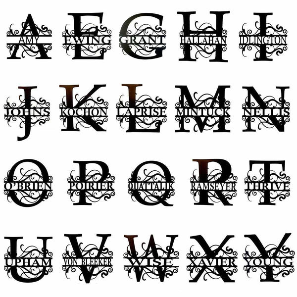 Metal Welcome Sign Wall Decor