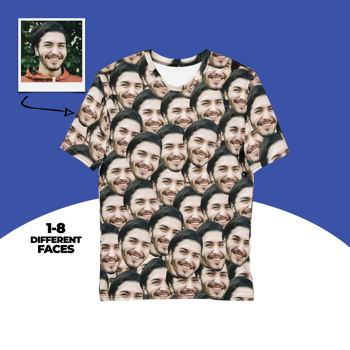 Personalized Faces T-shirt Main image