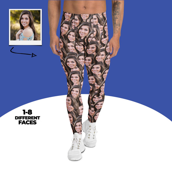 Custom Faces Men's Leggings
