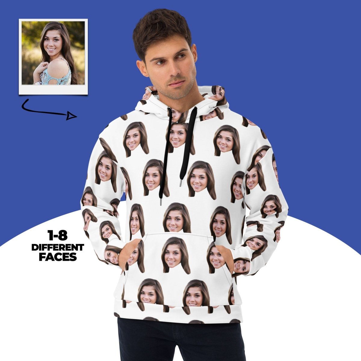 Personalized Face Unisex Hoodie Main image