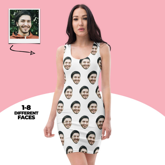 Custom Face Bodycon Dress