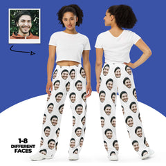 Personalized Face Pants Custom Photo Pajamas