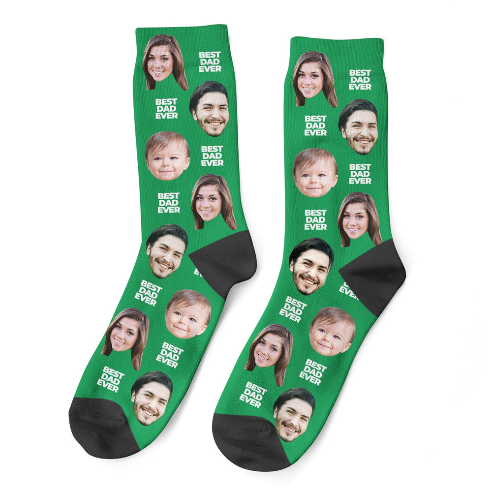 Persoanlized Best Dad Ever Socks