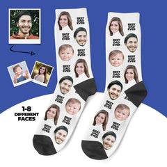 Persoanlized Best Dad Ever Socks
