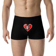 Personalize Face Heart Boxers
