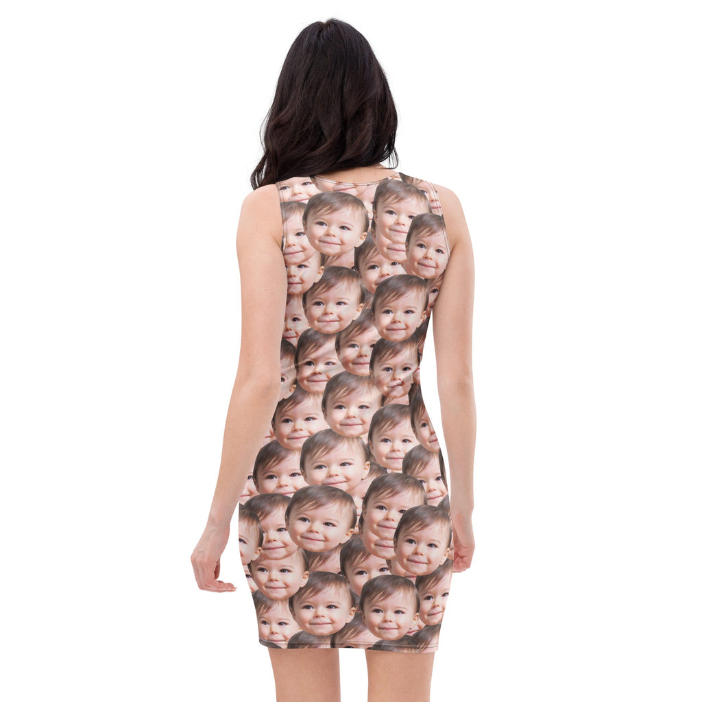 Personalized Baby Faces Dress Gift for Mom