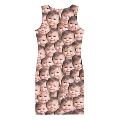 Personalized Baby Faces Dress Gift for Mom