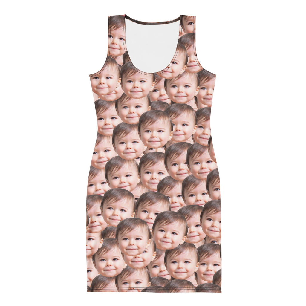 Personalized Baby Faces Dress Gift for Mom