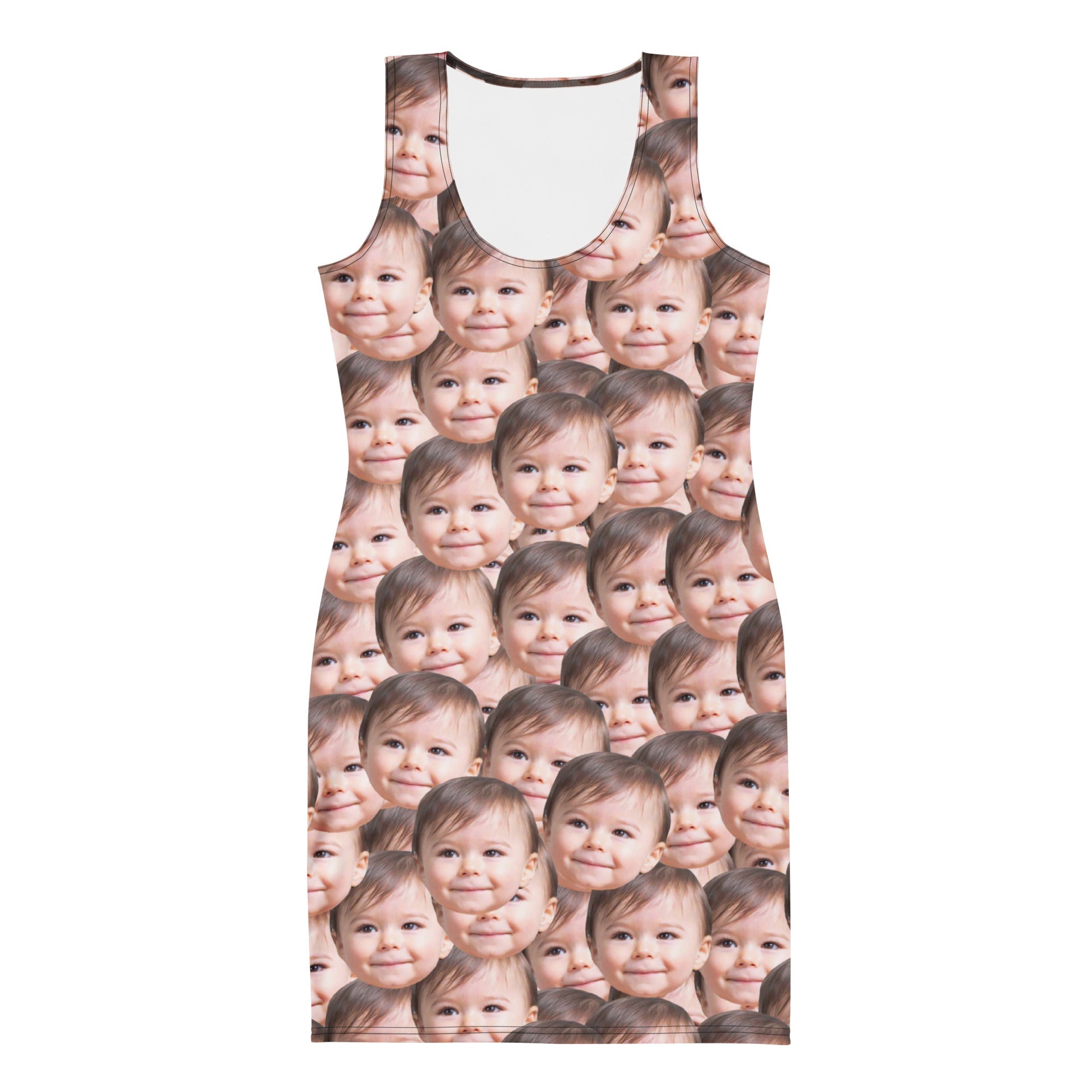 Personalized Baby Faces Dress Gift for Mom