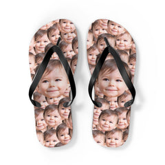 Personalized Baby Photo Flip Flops