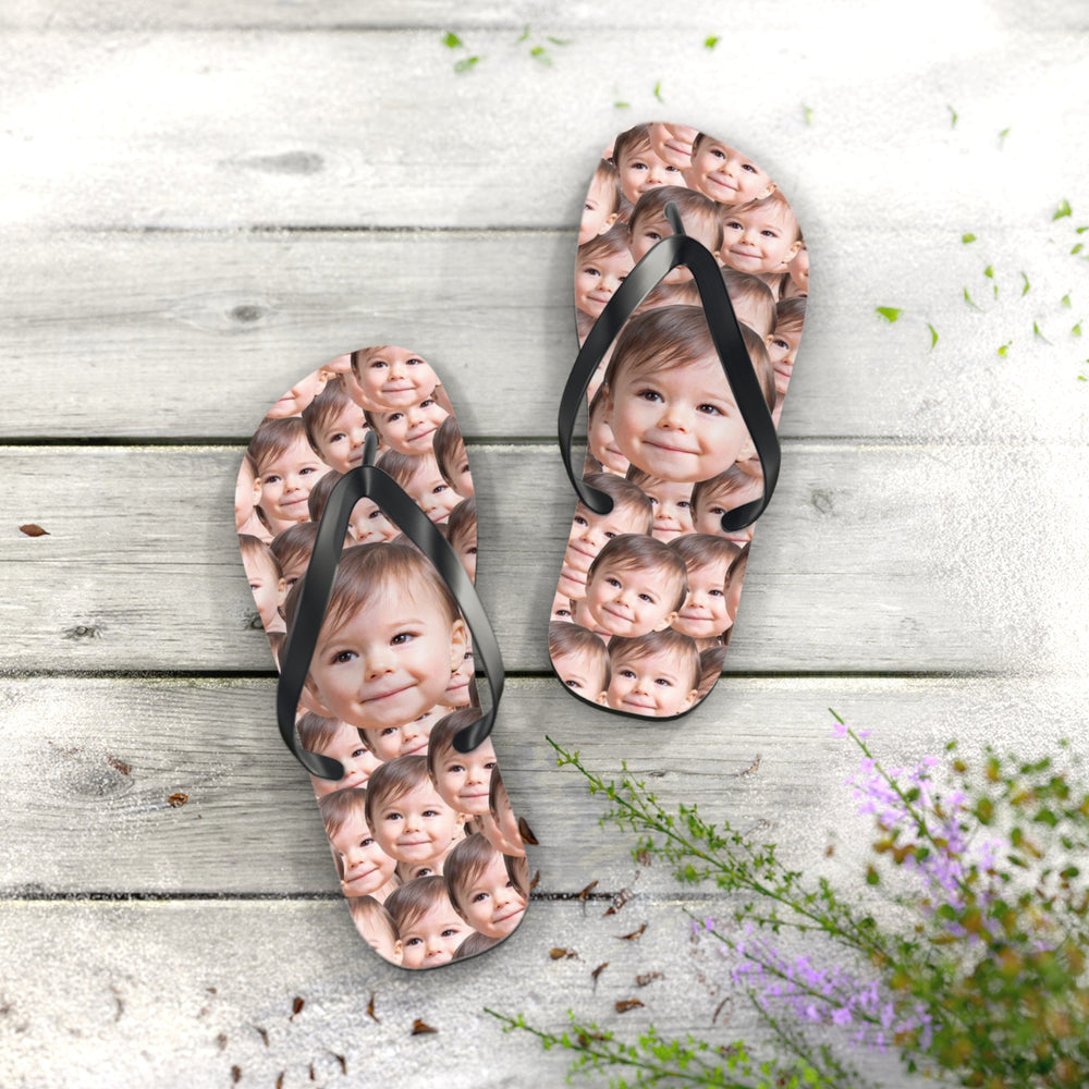 Personalized Baby Photo Flip Flops