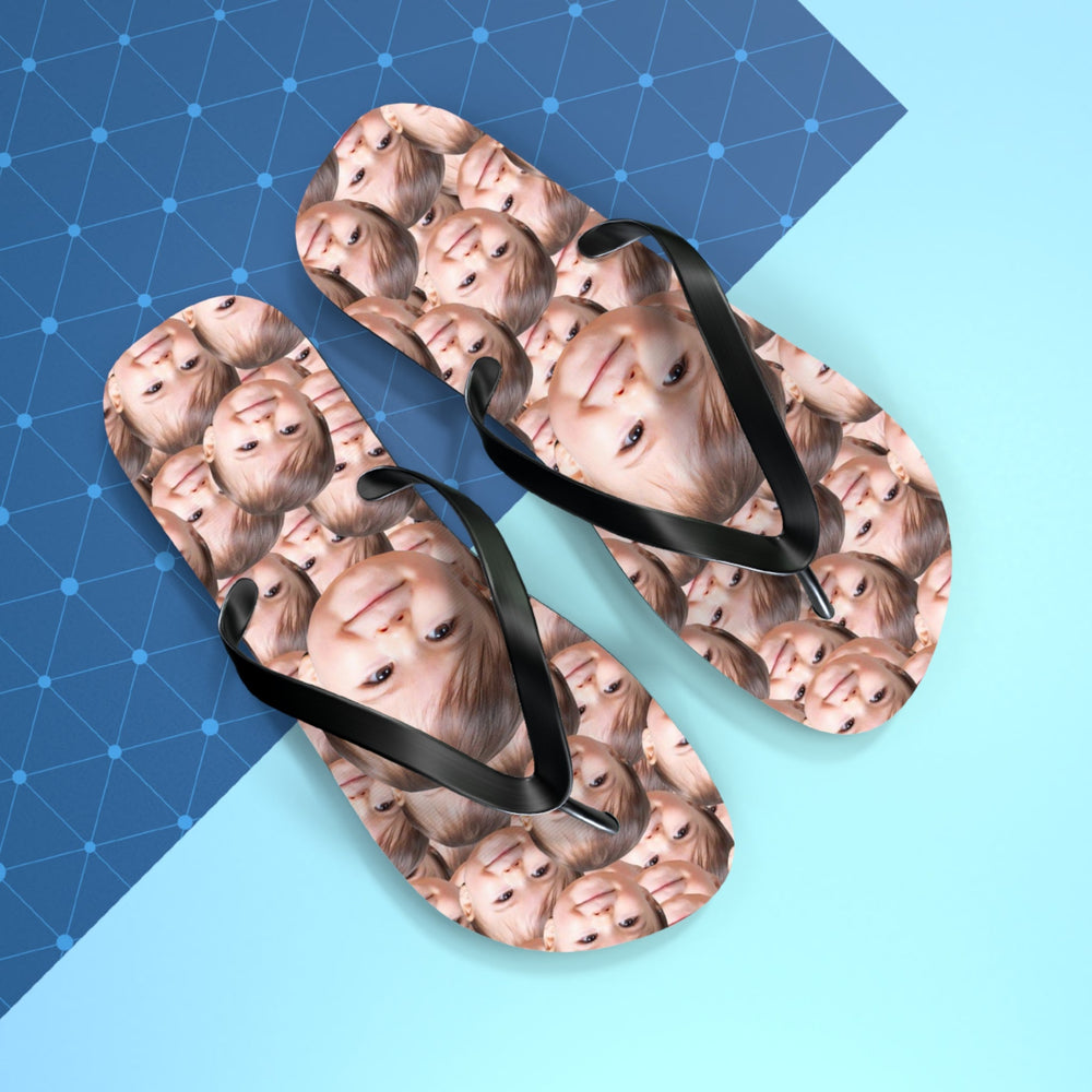 Personalized Baby Photo Flip Flops
