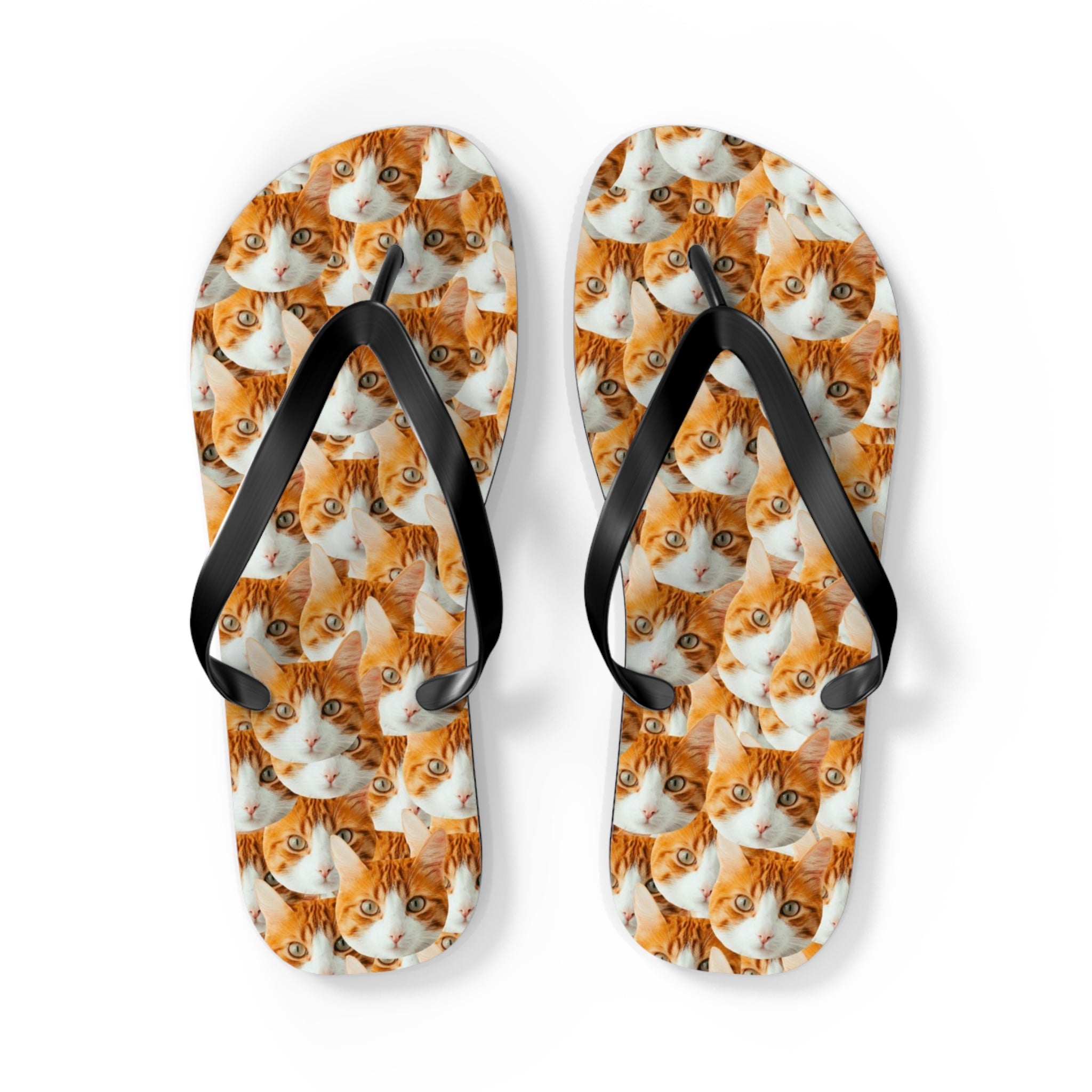 Personalized Cat Faces Flip Flops Secondary image