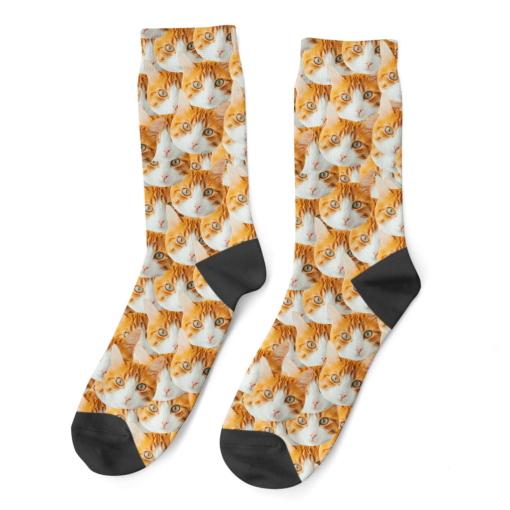 Personalized Cat Faces Socks