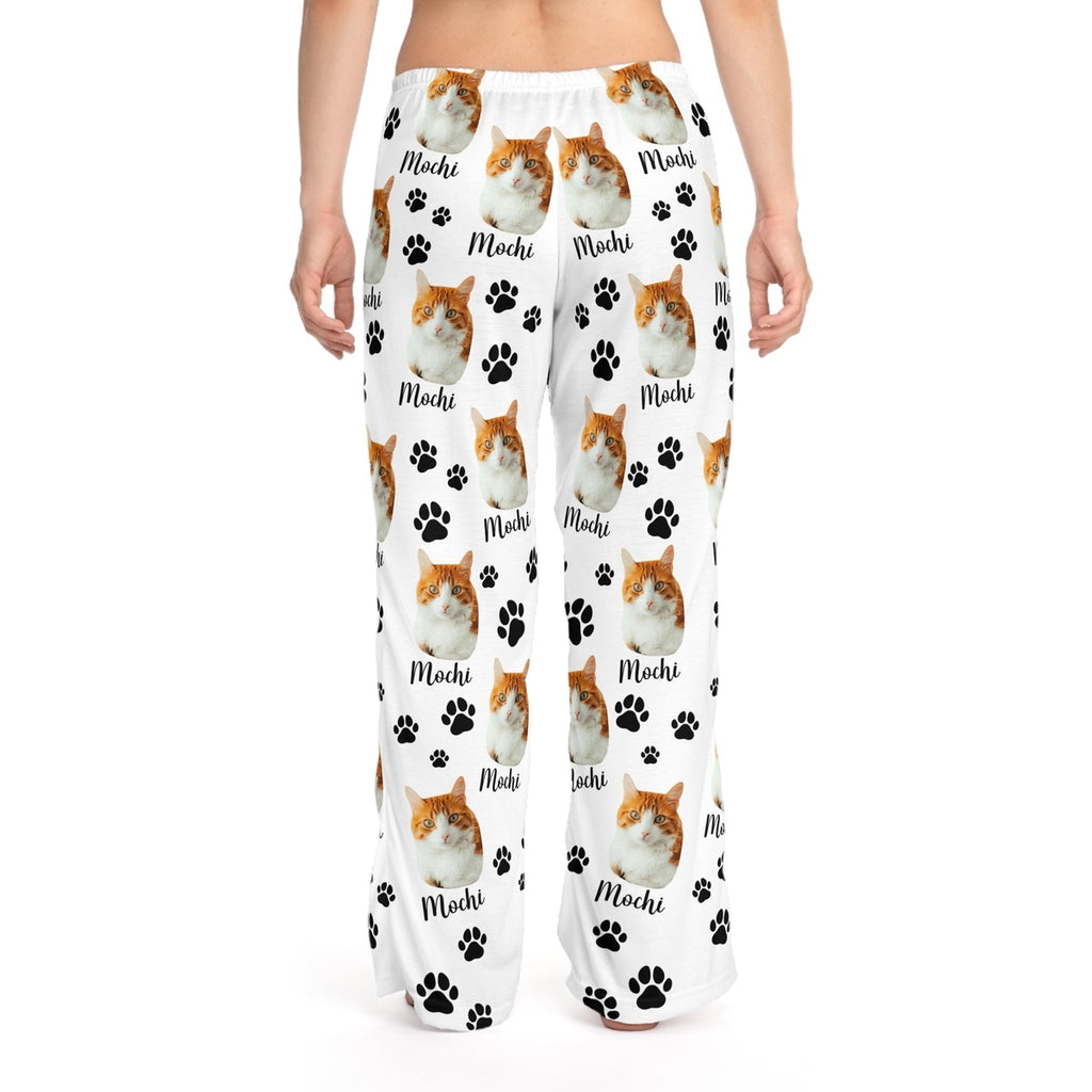 Personalized Cat Photo Pajamas With Name