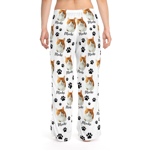 Personalized Cat Photo Pajamas With Name