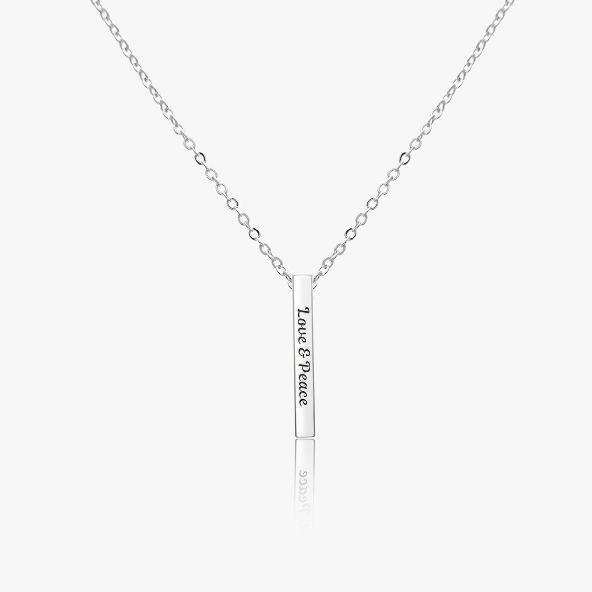 Personalized Classic Rectangle Pendant
