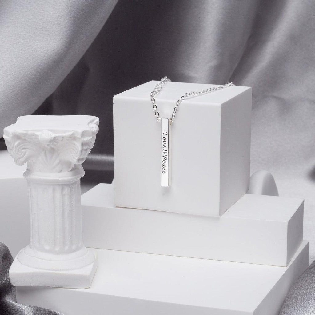 Personalized Classic Rectangle Pendant