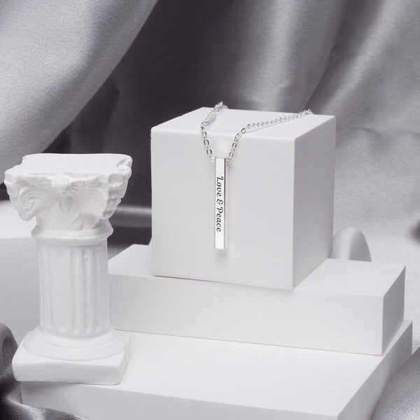 Personalized Classic Rectangle Pendant