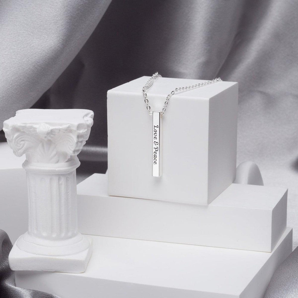 Personalized Classic Rectangle Pendant