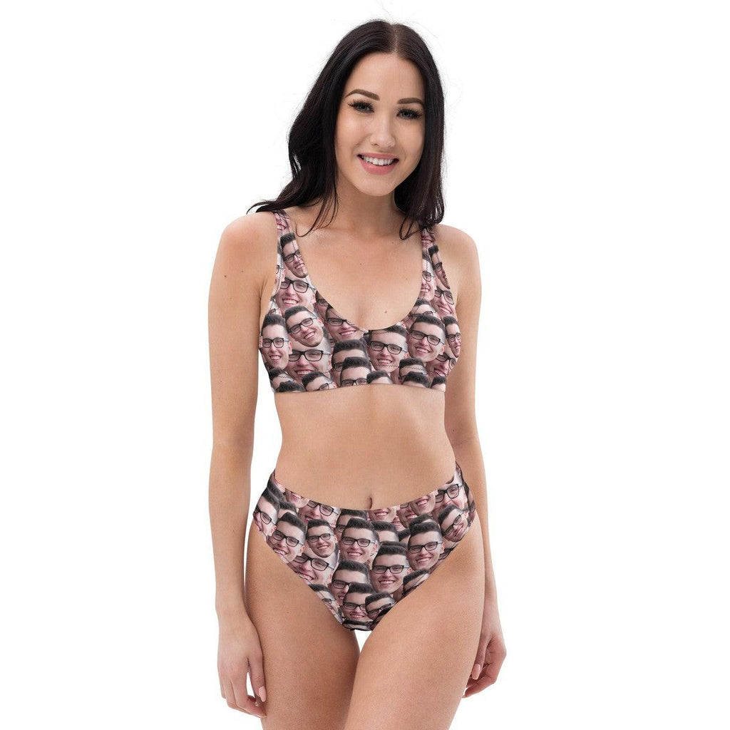 Personalized Crazy Faces Bikini