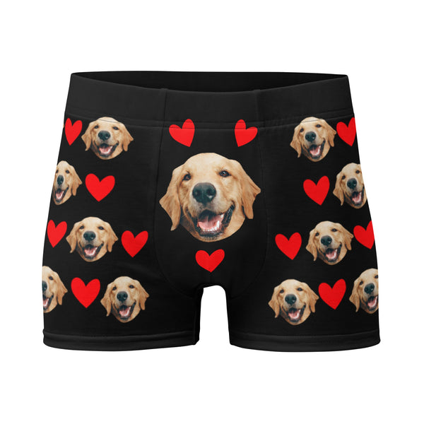 Personalized Dog Face Boxers