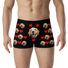 Personalized Dog Face Boxers