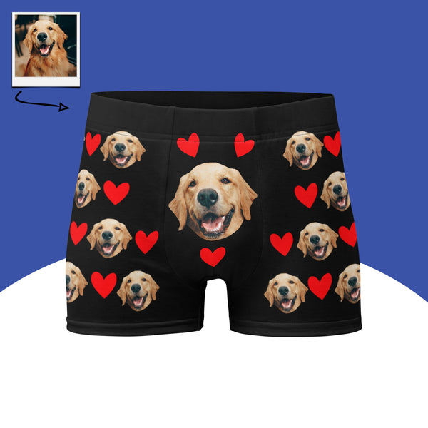 Personalized Dog Face Boxers