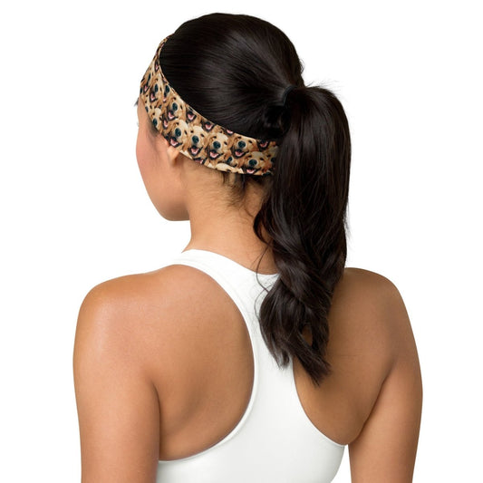 Personalized Dog Face Headband