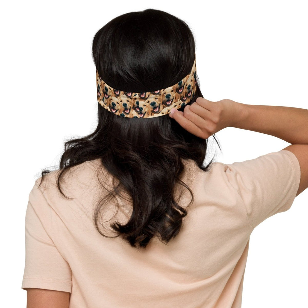 Personalized Dog Face Headband