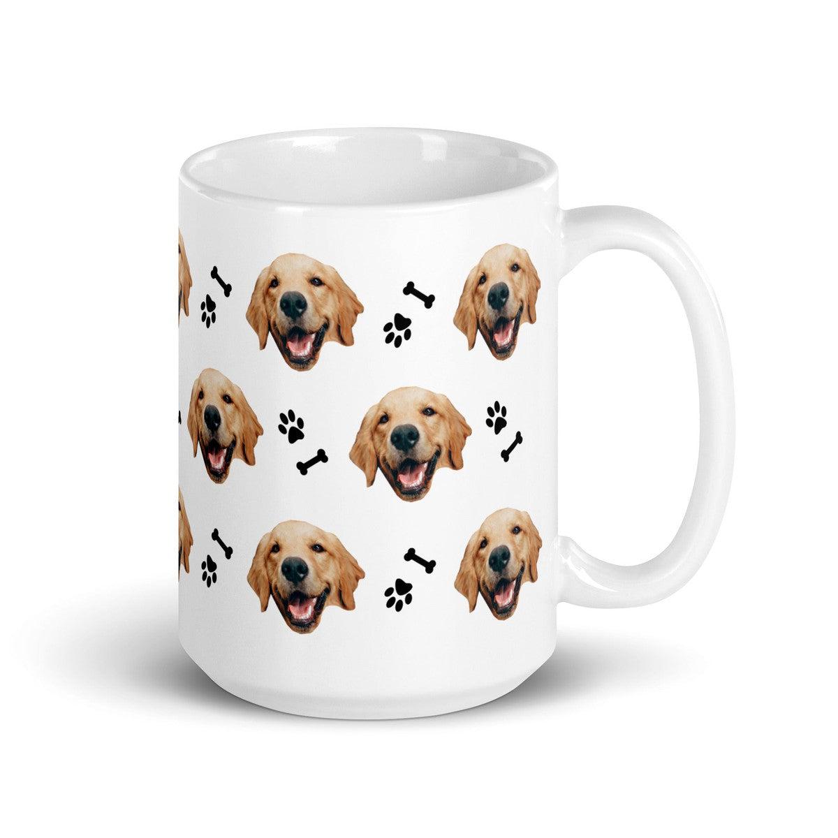 Personalized Dog Face Mug