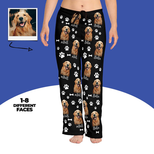 Personalized Dog Photo Pajamas With Name