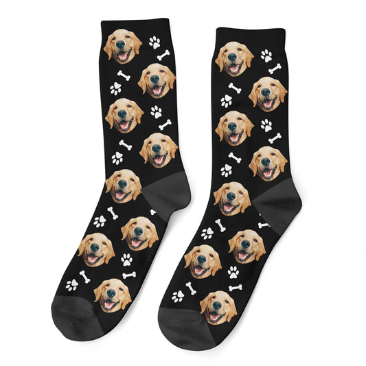 Personalized Dog Photo Socks