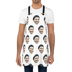 Personalized Face Apron Custom Photo Apron Customizable Cooking Gift
