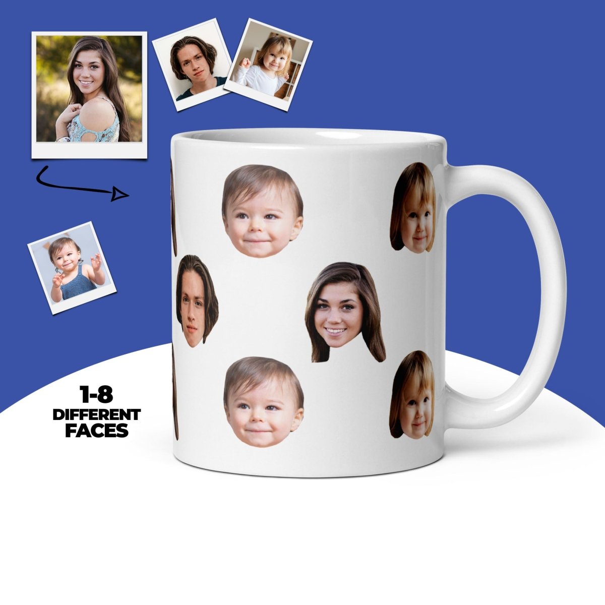 Personalized Face Mug Main image