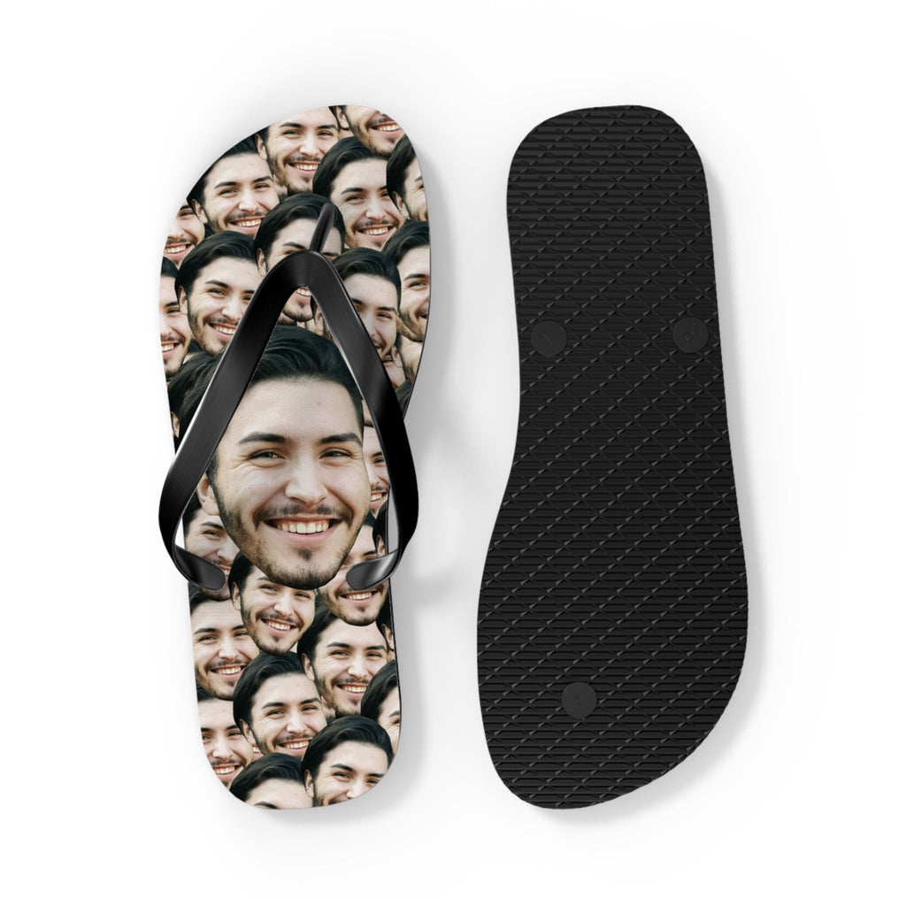 Personalized Faces Flip Flops