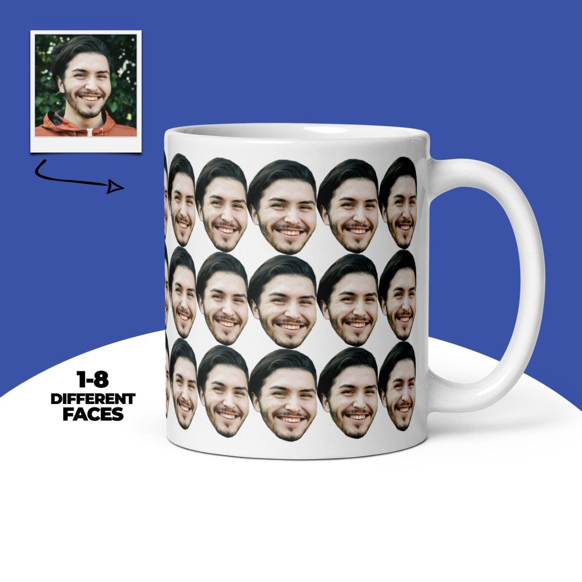 Personalized Faces Mug Main image
