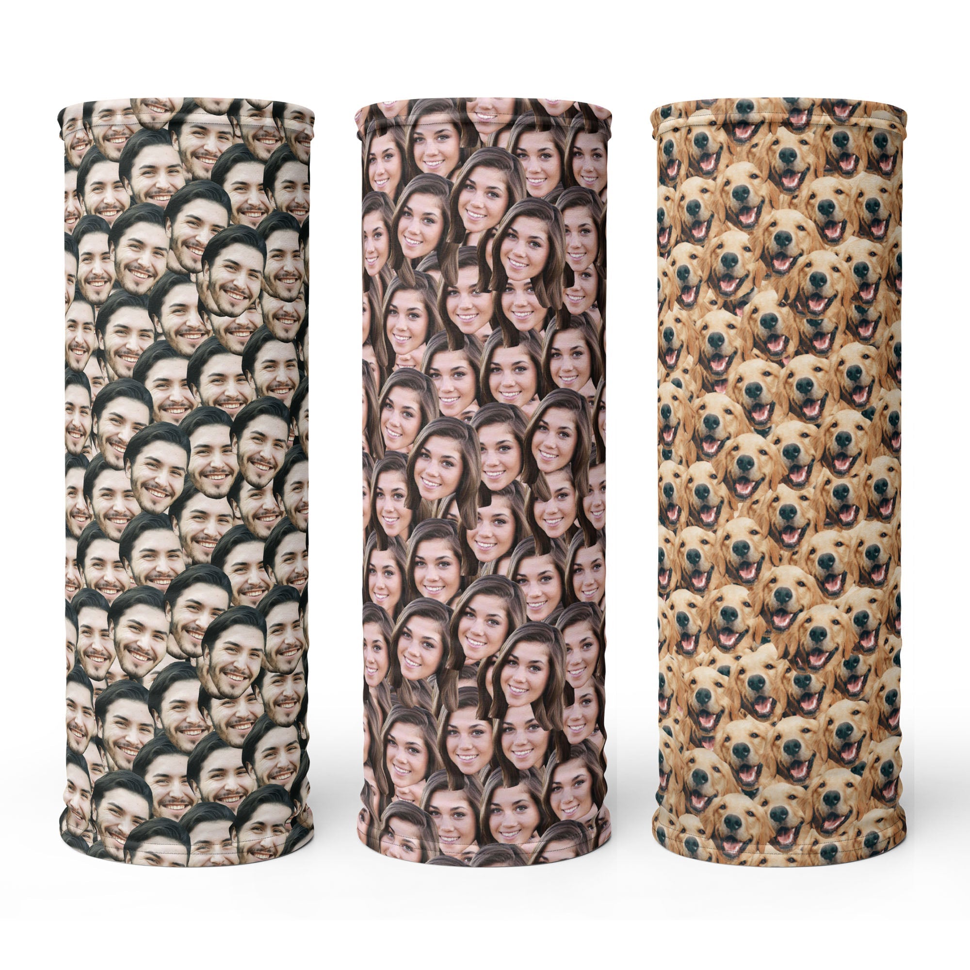 Personalized Faces Neck Gaiter Secondary image